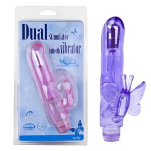 VIBRADOR CRYSTAL BUTTERFLY